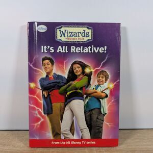 Wizards of Waverly Place It’s All Relative! Disney Hardcover Book